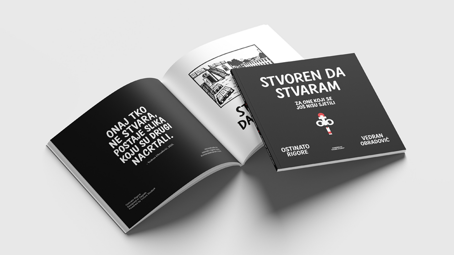 Knjiga Stvoren Da Stvaram - by Vedran Obradović