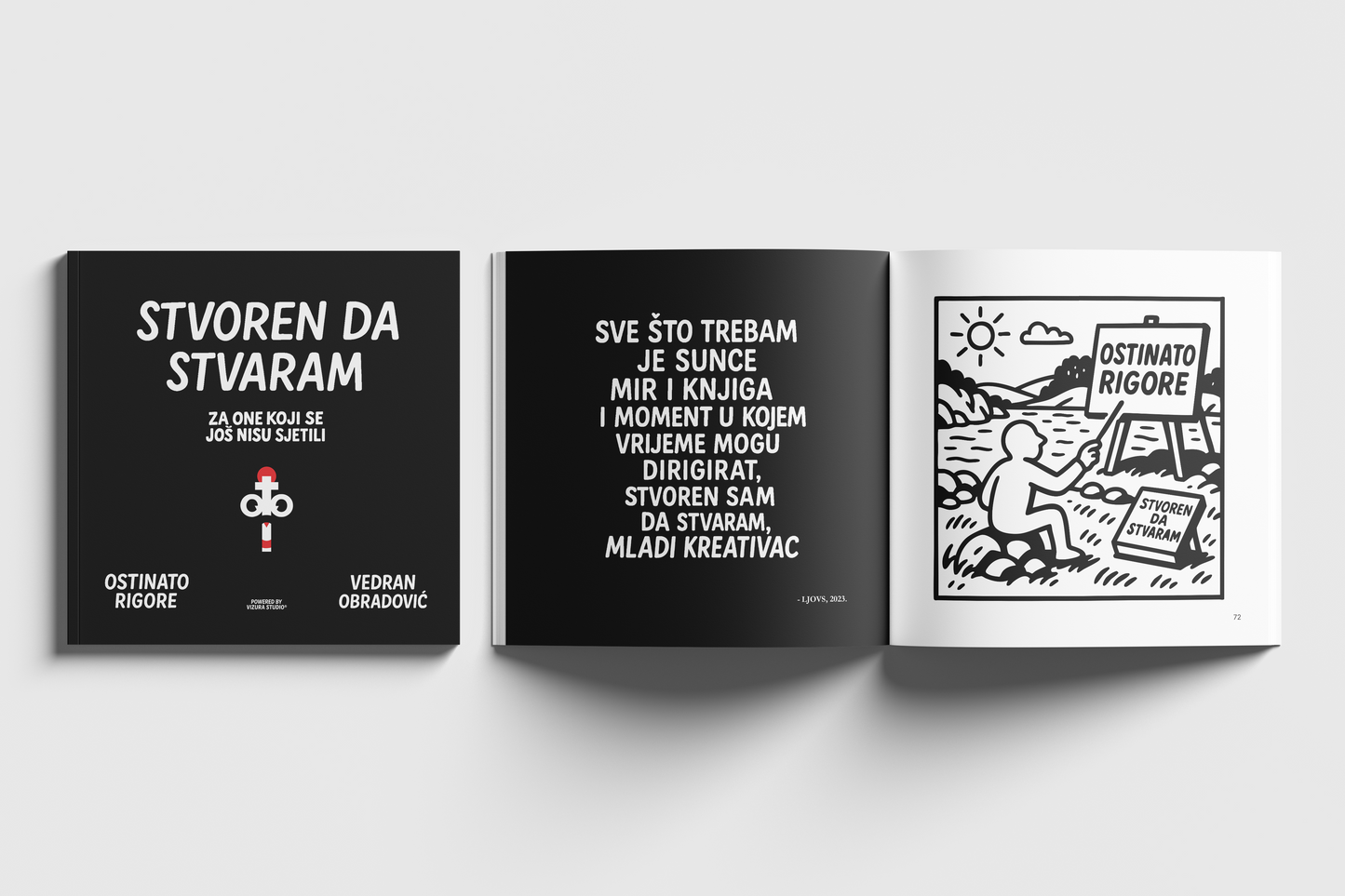 Knjiga Stvoren Da Stvaram - by Vedran Obradović