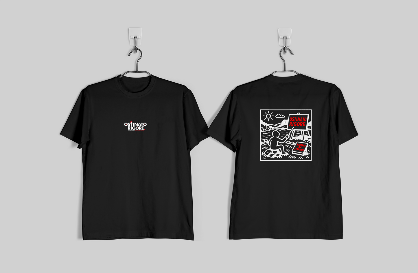 Stvoren Da Stvaram X Ostinato Rigore - Dizajner - Black (T-Shirt)