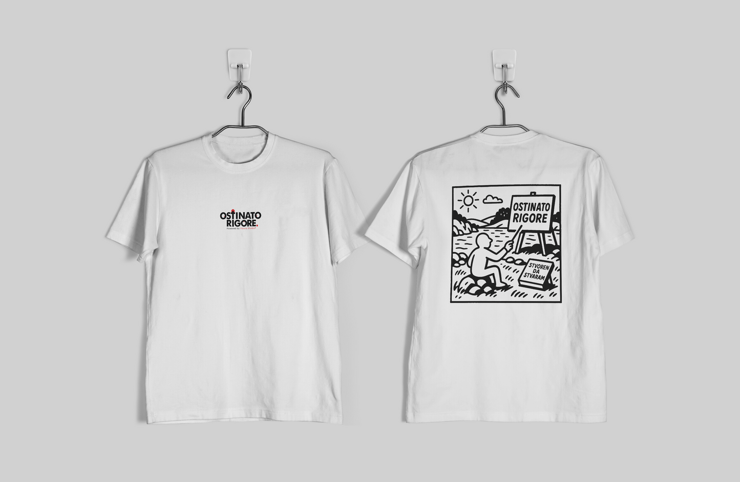 Stvoren Da Stvaram X Ostinato Rigore - Dizajner (T-Shirt)