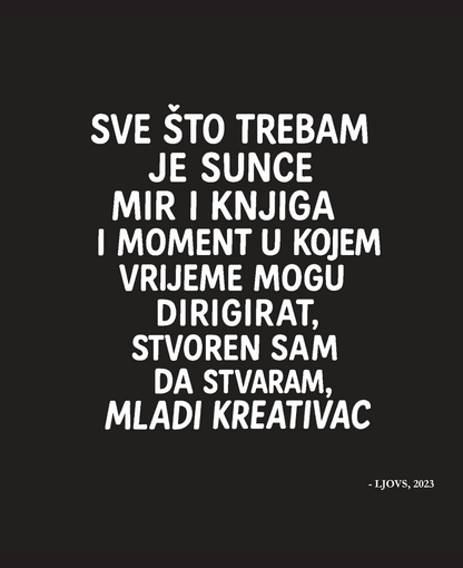 Stvoren Da Stvaram X Ostinato Rigore - Dizajner