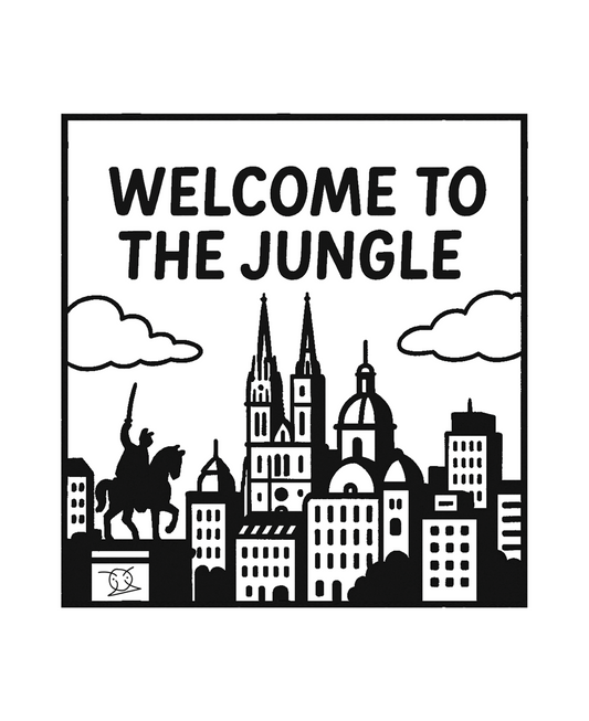 Stvoren Da Stvaram X Ostinato Rigore - Welcome To The Jungle (T-Shirt)