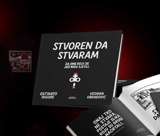 Knjiga Stvoren Da Stvaram - by Vedran Obradović